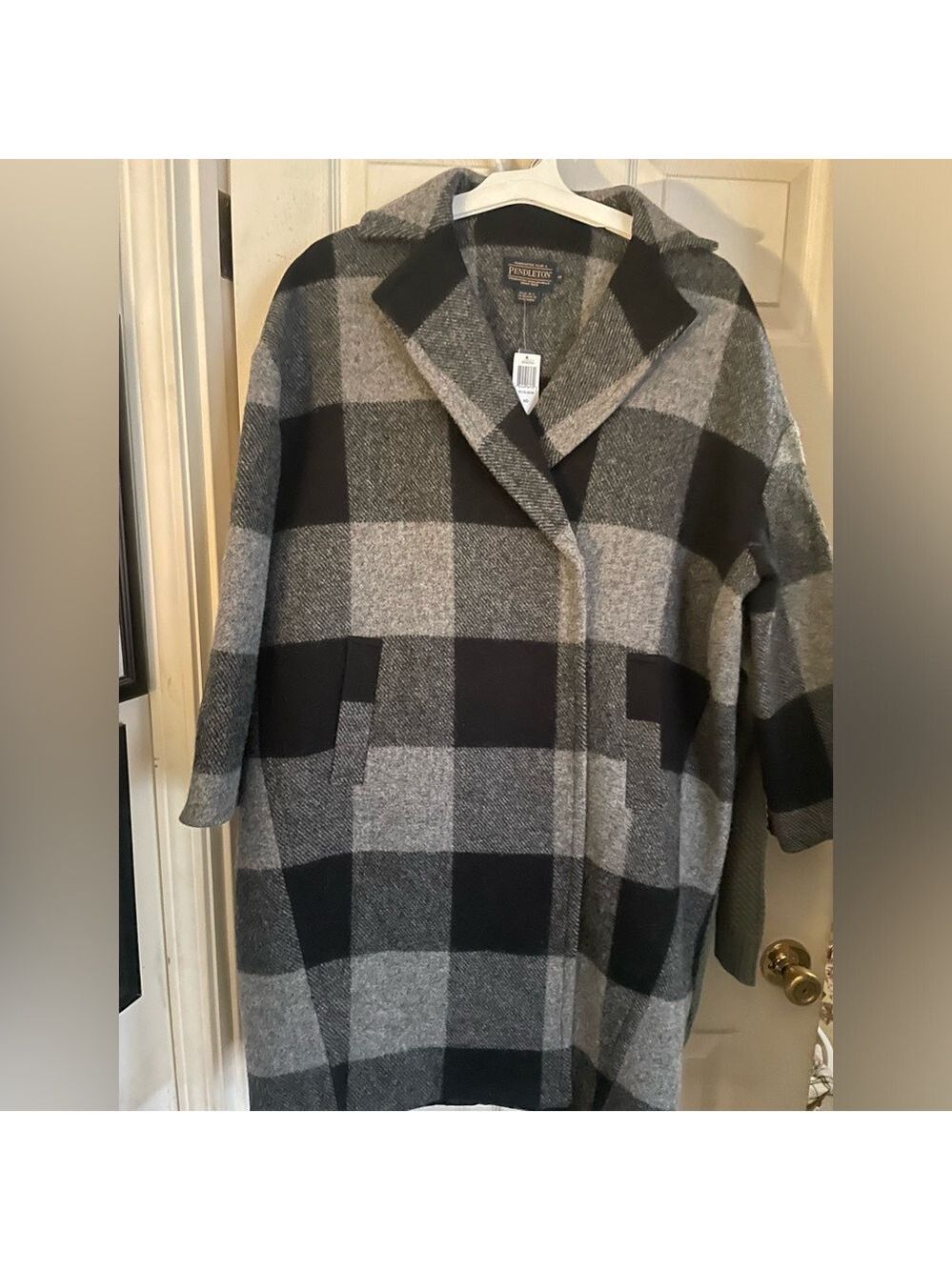 Pendleton Women’s Rob Roy Cocoon Coat Medium NWT - Picture 3 of 4